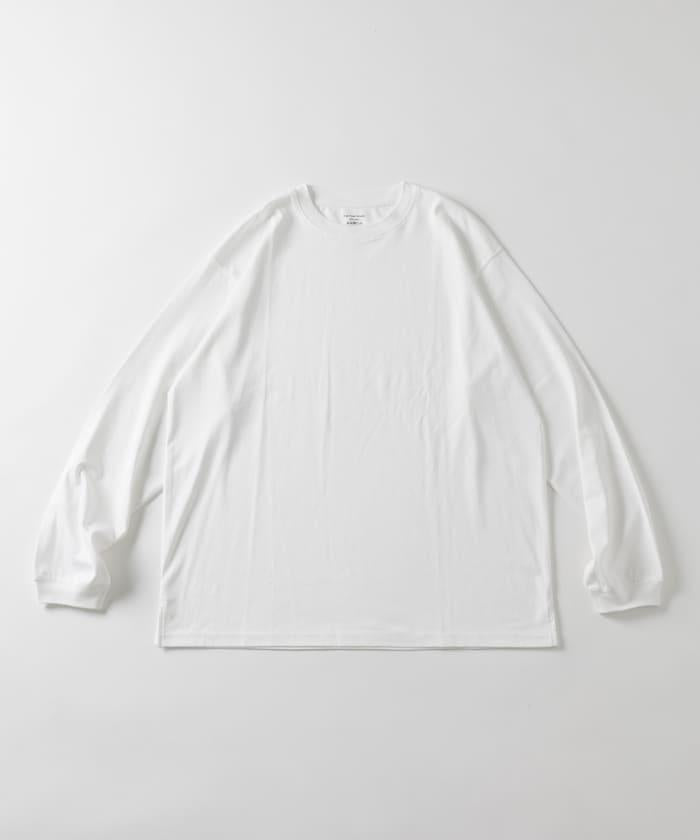 高捻順滑純色長袖T恤 無圖案