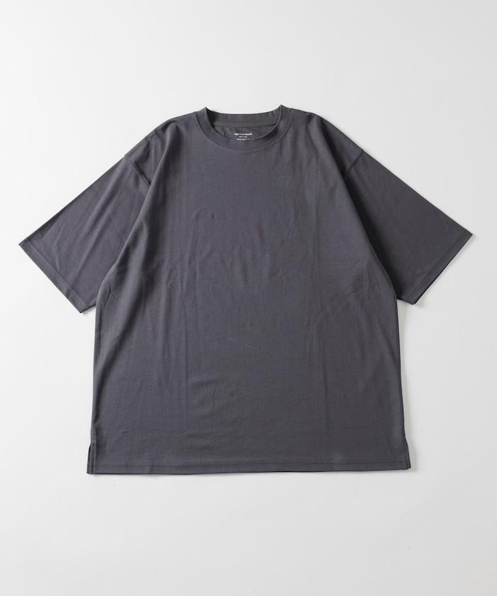 高捻順滑純色短袖T恤 無圖案