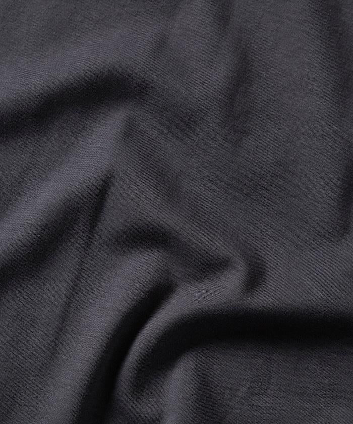 高捻順滑純色短袖T恤 無圖案