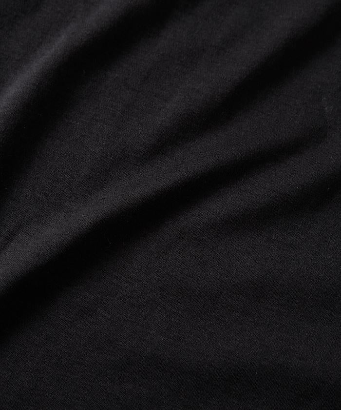 高捻順滑純色短袖T恤 無圖案