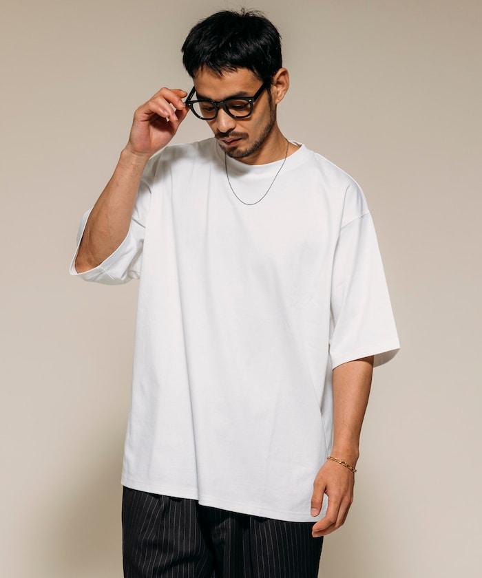 高捻順滑純色短袖T恤 無圖案