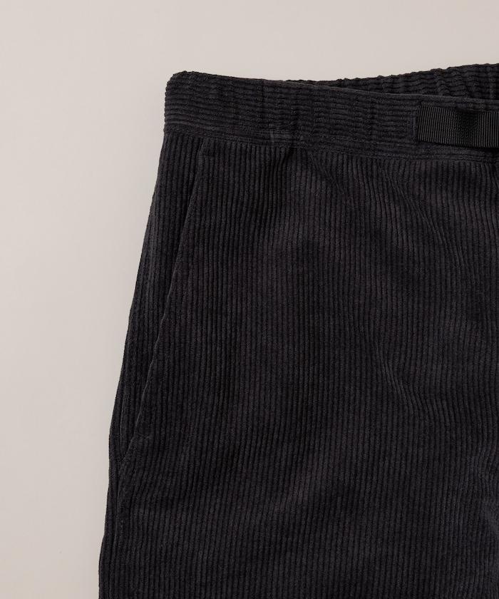 燈芯絨 SOLOTEX 修身款編織腰帶長褲