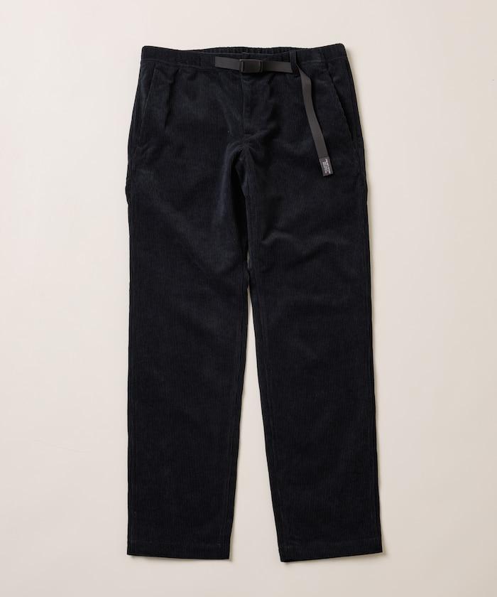 燈芯絨 SOLOTEX 修身款編織腰帶長褲