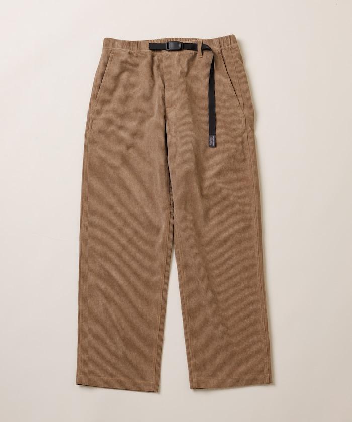 燈芯絨 SOLOTEX 常規版型 編織腰帶長褲