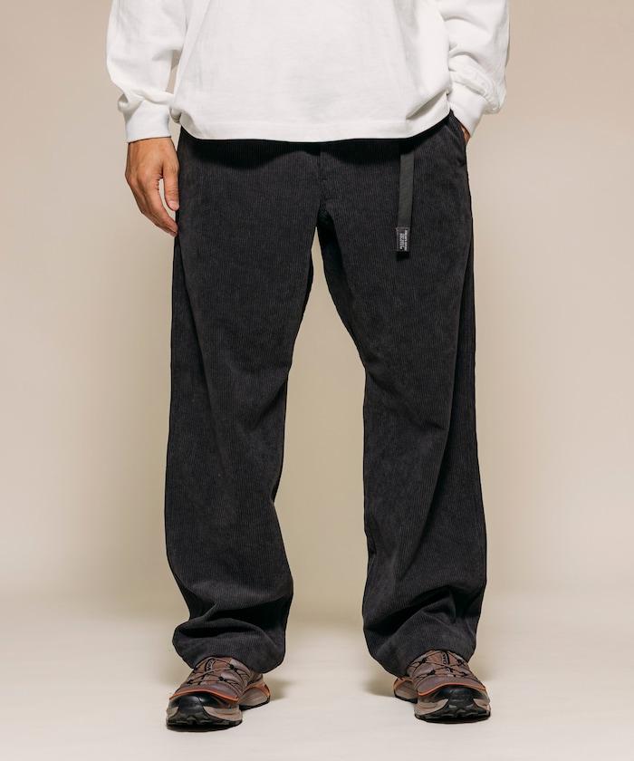 燈芯絨 SOLOTEX 常規版型 編織腰帶長褲