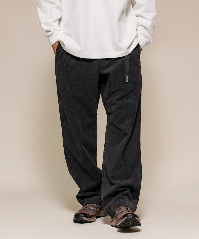 燈芯絨 SOLOTEX 常規版型 編織腰帶長褲