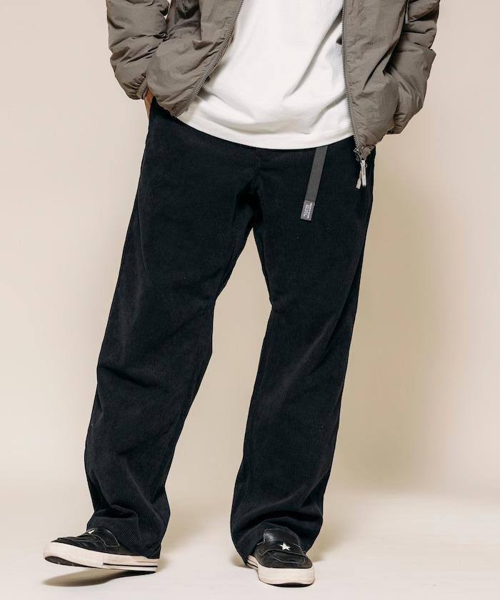 燈芯絨 SOLOTEX 常規版型 編織腰帶長褲