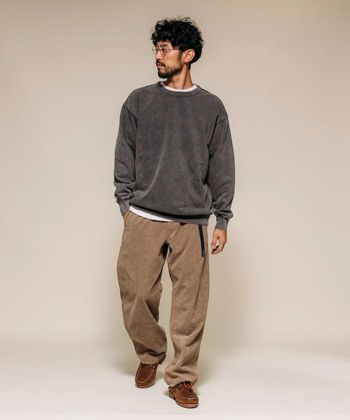 燈芯絨 SOLOTEX 常規版型 編織腰帶長褲