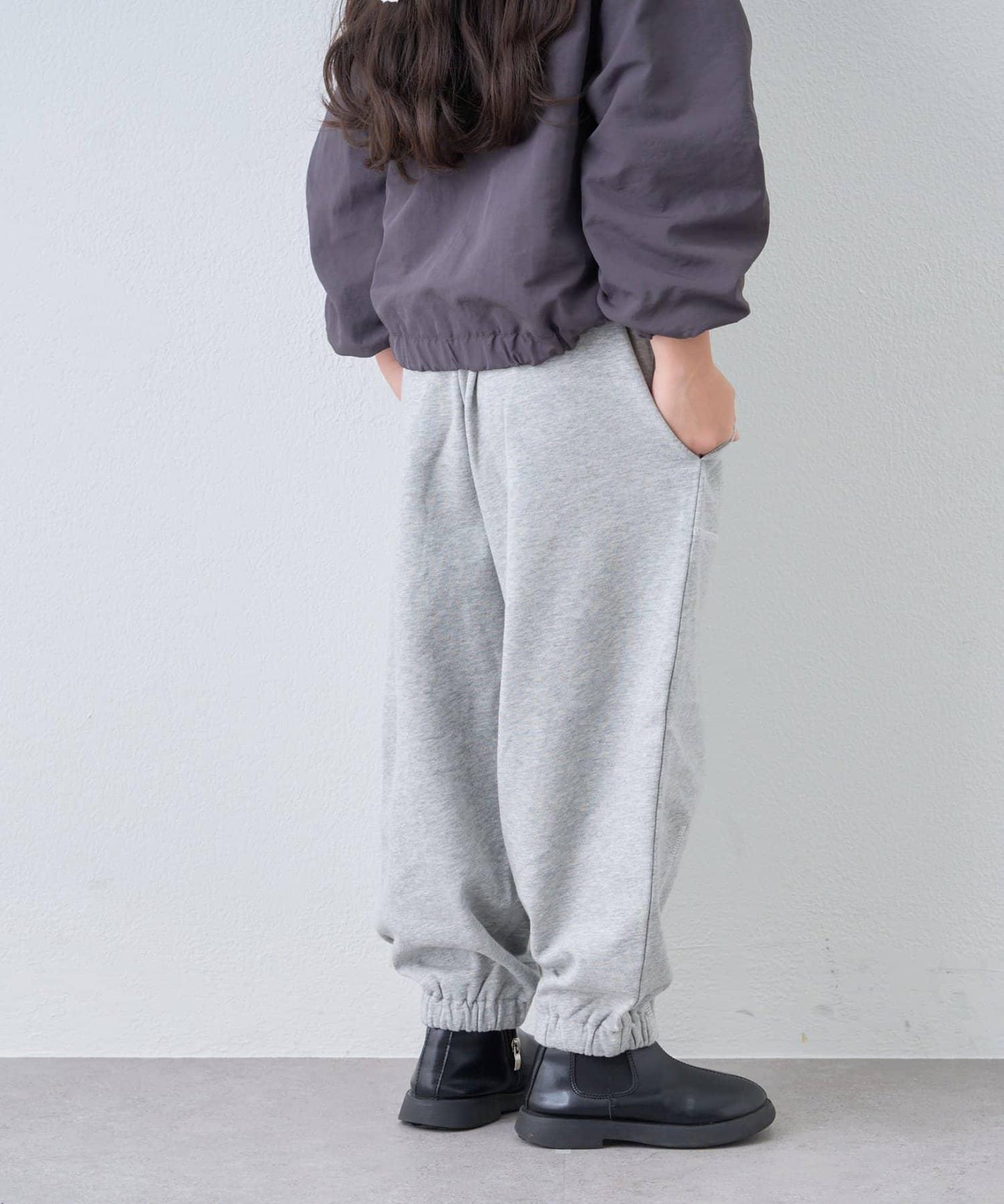 【KIDS】【FOX×TYPY】拼色縫線衛褲