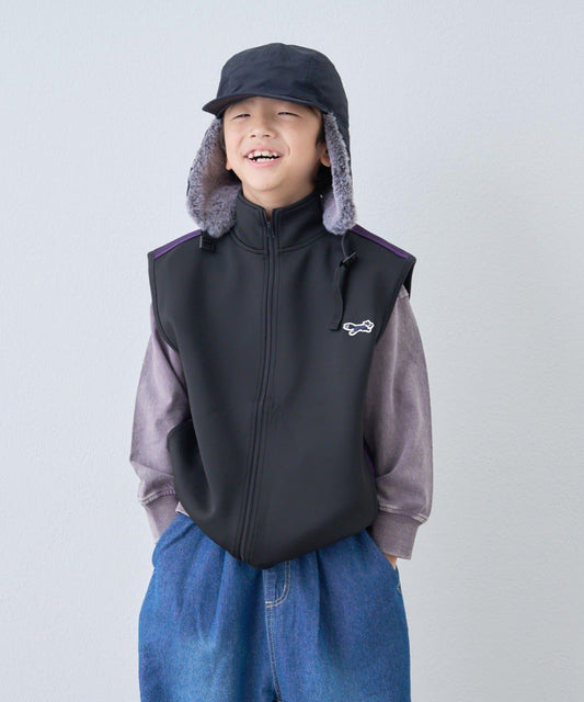 【KIDS】【FOX×TYPY】彈力運動夾克背心