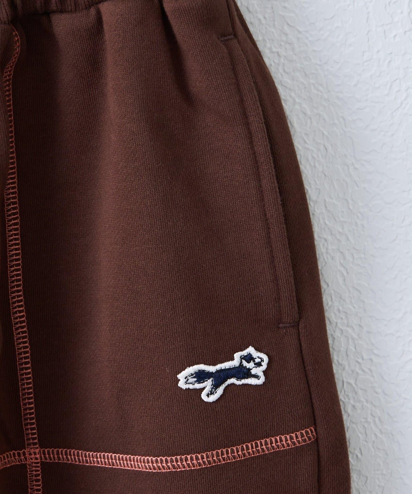 【KIDS】【FOX×TYPY】拼色縫線衛褲