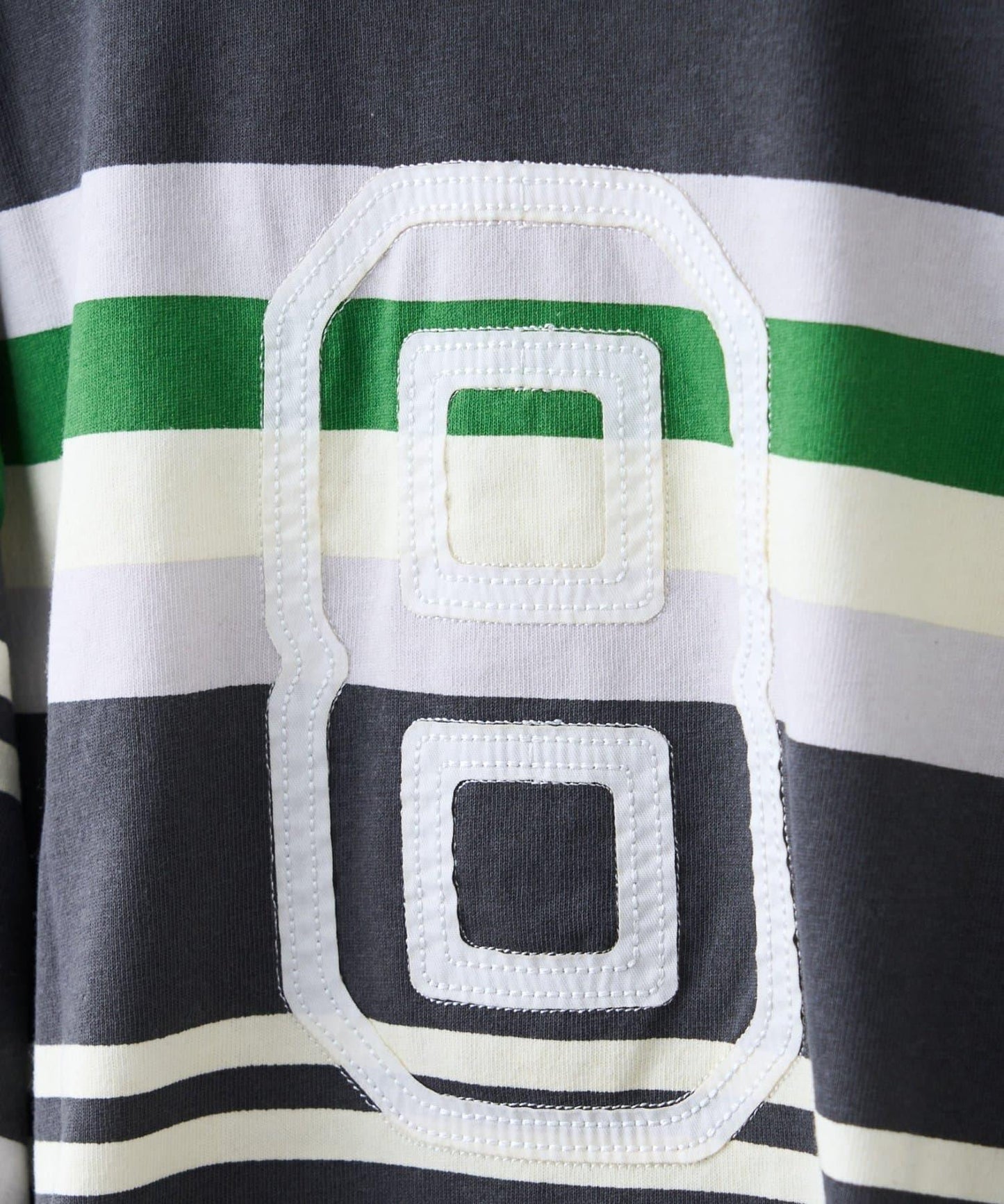 【KIDS】【FOX×TYPY】條紋橄欖球衫