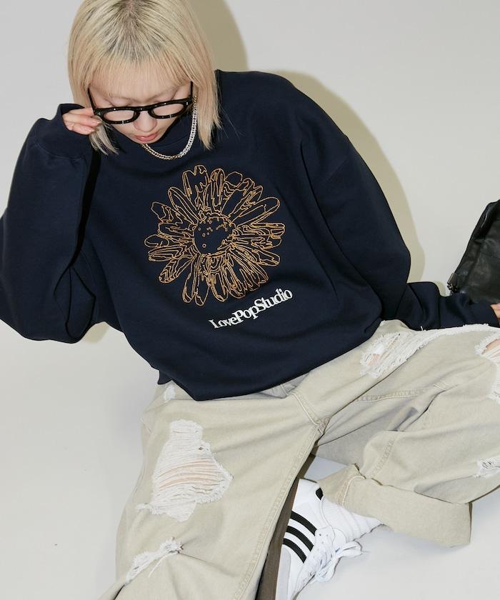 LOVE POP STUDIO 心形標誌圖案衛衣