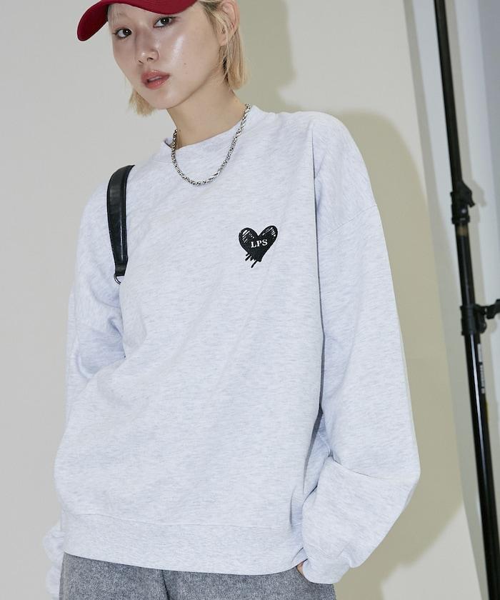 LOVE POP STUDIO 花卉刺繡衛衣