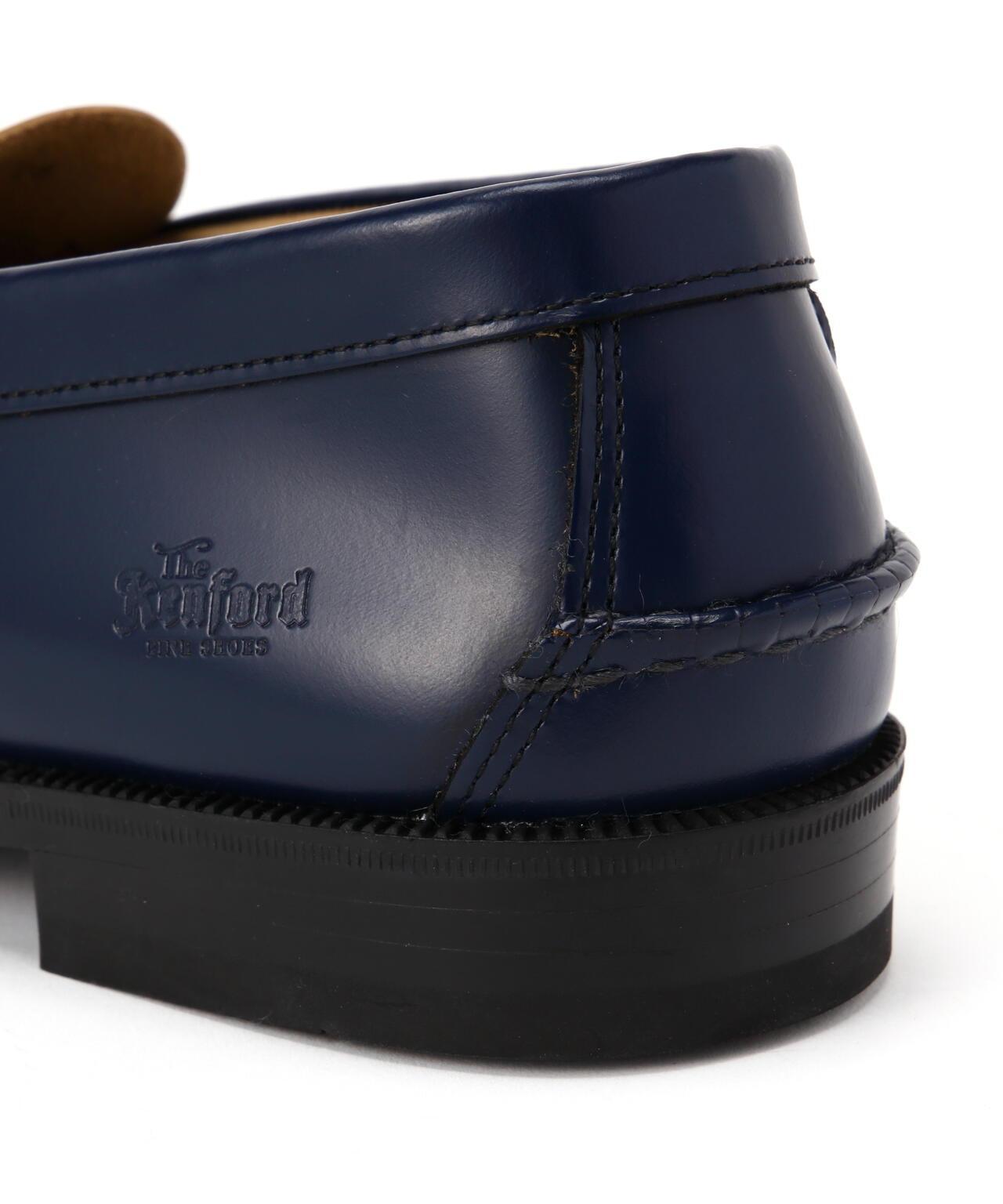 The Kenford Fineshoes/COIN樂福鞋 藏青色×黃色