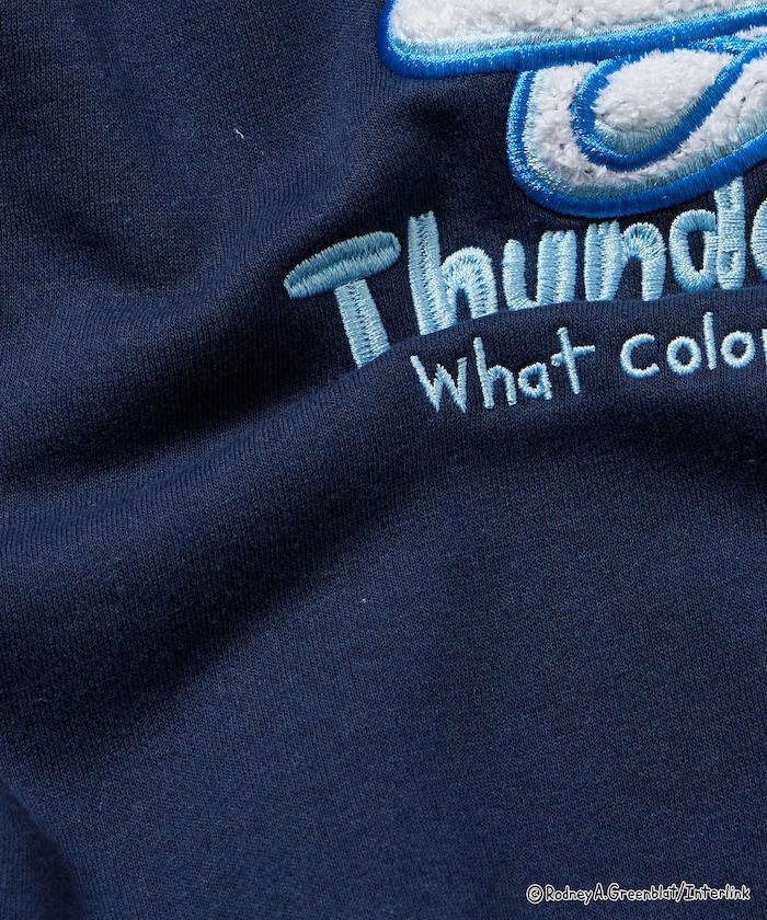 Thunder Bunny / 《Thunder Bunny》 / 特別款寬鬆版型毛圈繡圓領衛衣【限量】