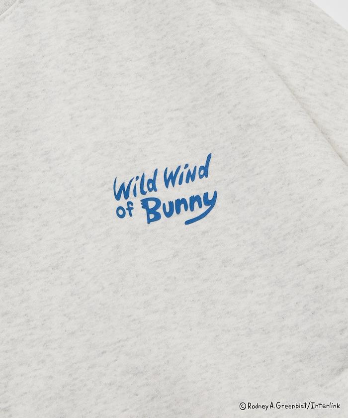 Thunder Bunny / 《Thunder Bunny》 / 特別款寬鬆版型背部印花圓領衛衣【限量】