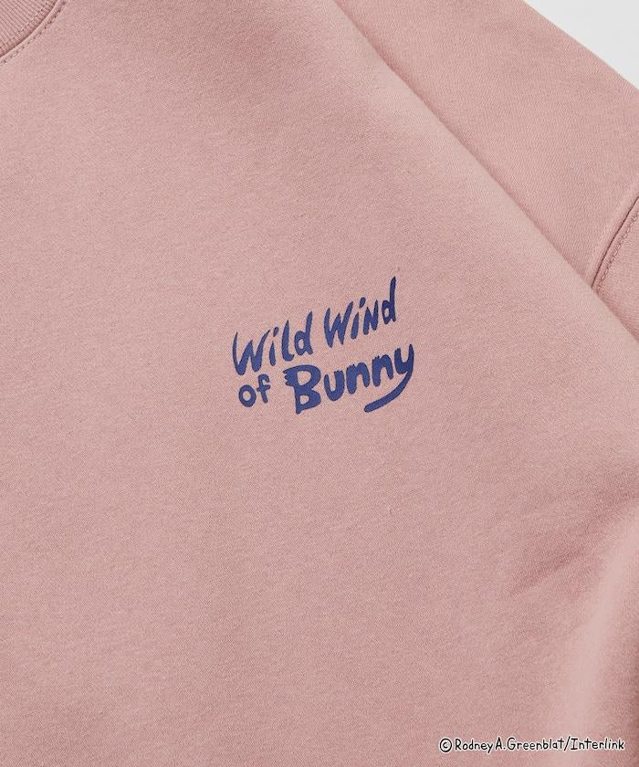 Thunder Bunny / 《Thunder Bunny》 / 特別款寬鬆版型背部印花圓領衛衣【限量】