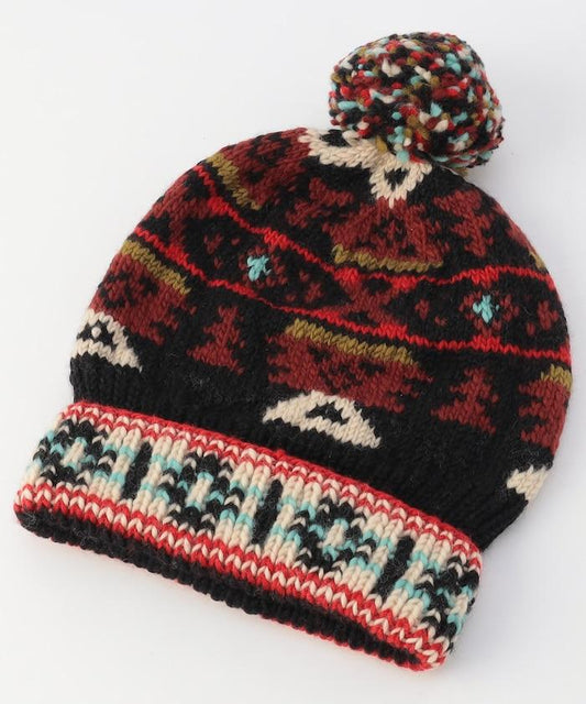 雙層袖口帽 納瓦霍