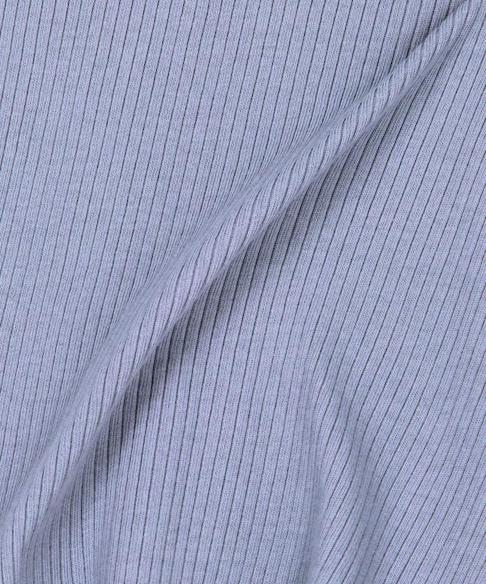 【套裝商品】軍風羅紋2WAY吊帶背心套裝 長袖T恤