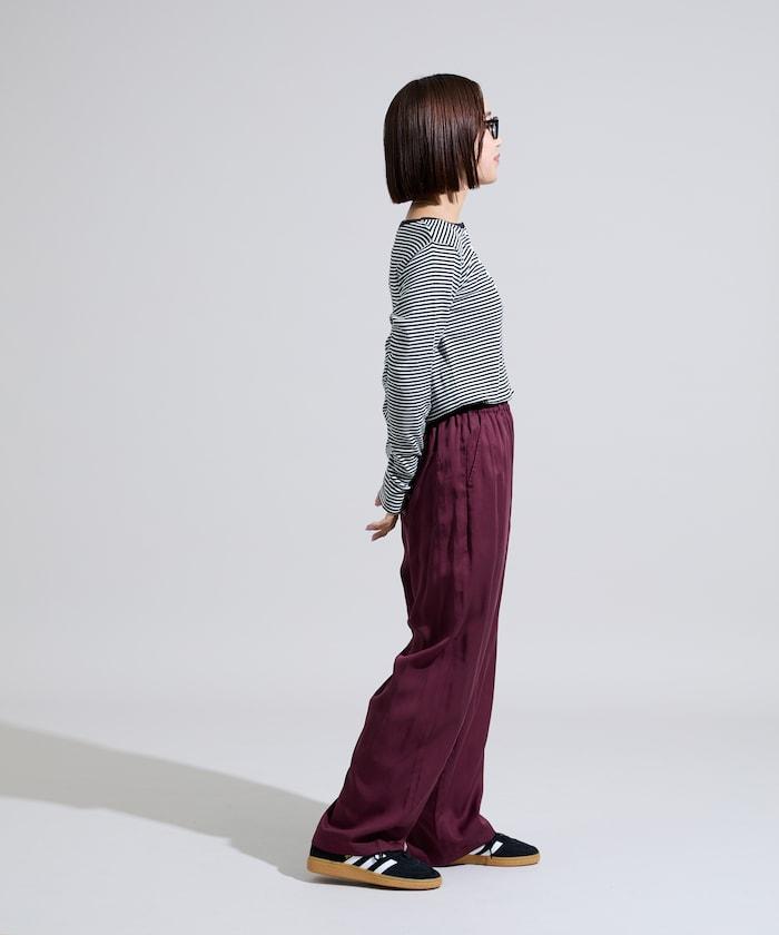 纖維感休閒長褲