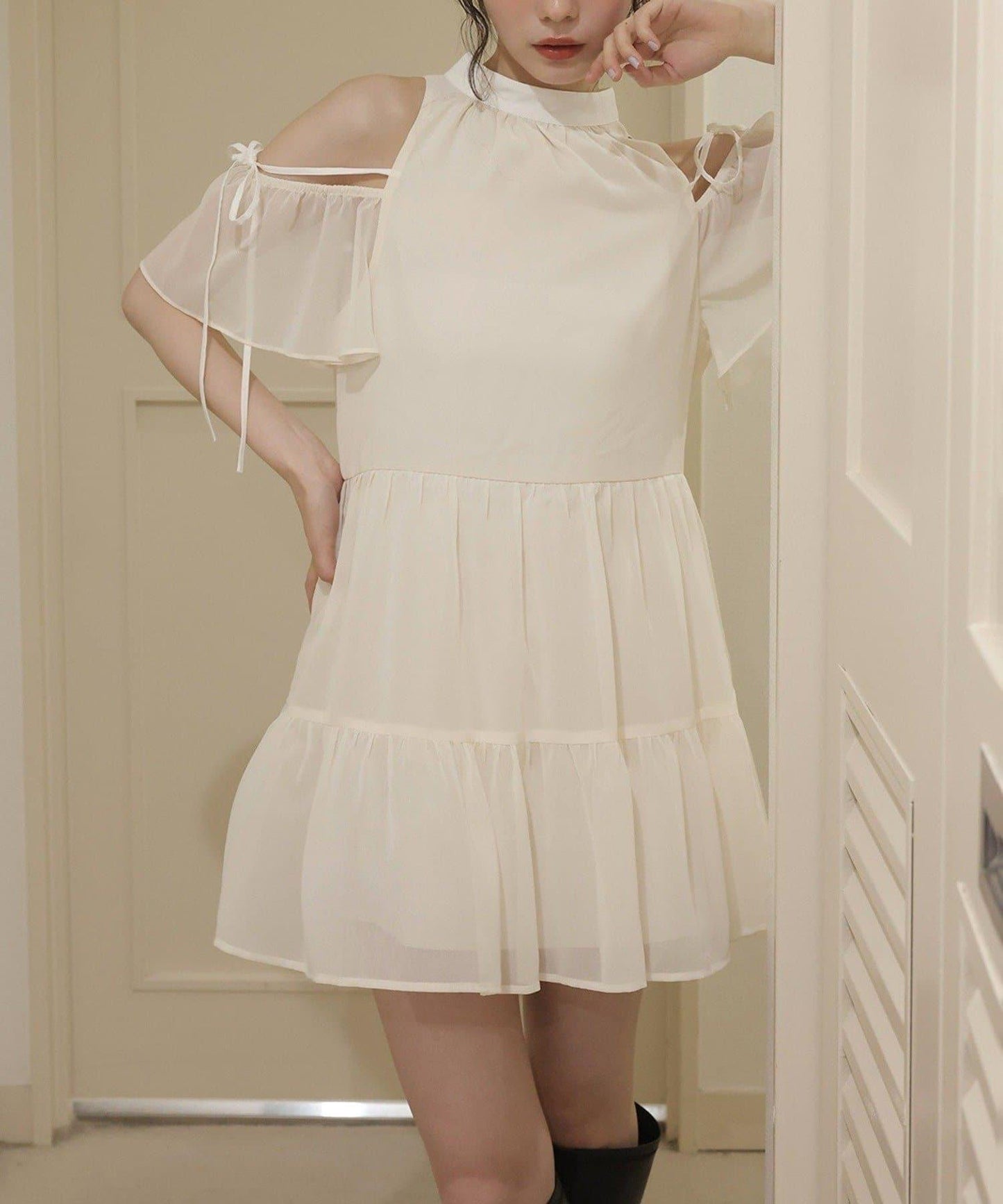 【one after another】美式無袖背心長款上衣