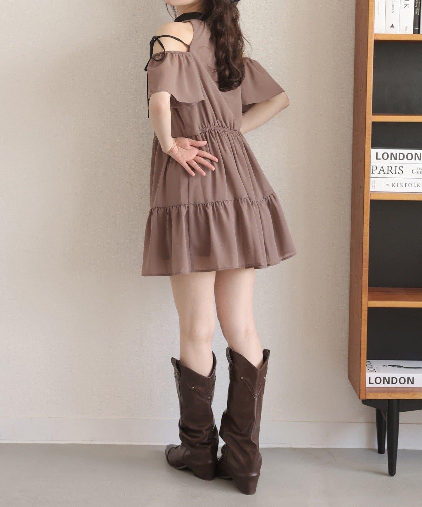 【one after another】美式無袖背心長款上衣