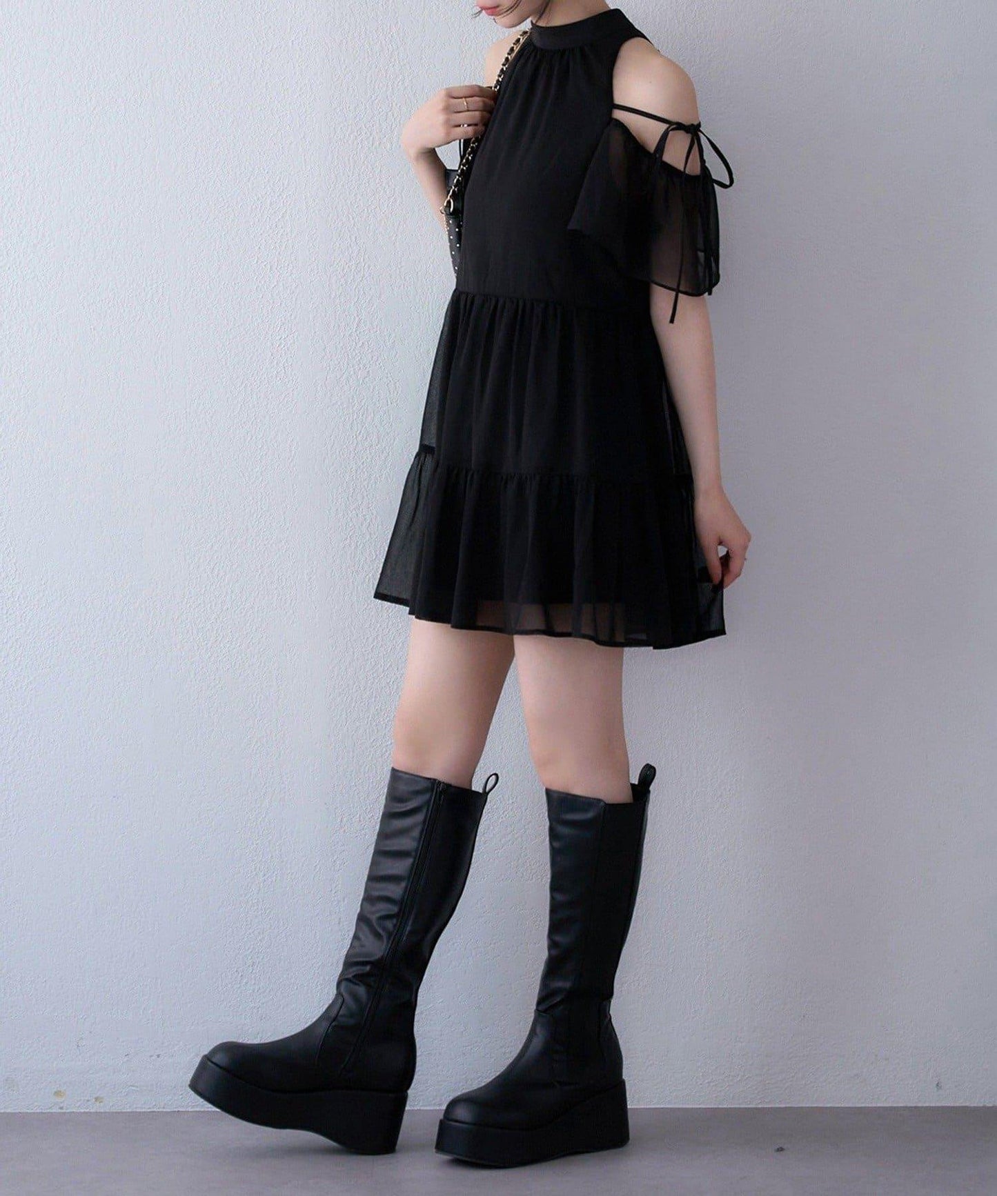 【one after another】美式無袖背心長款上衣