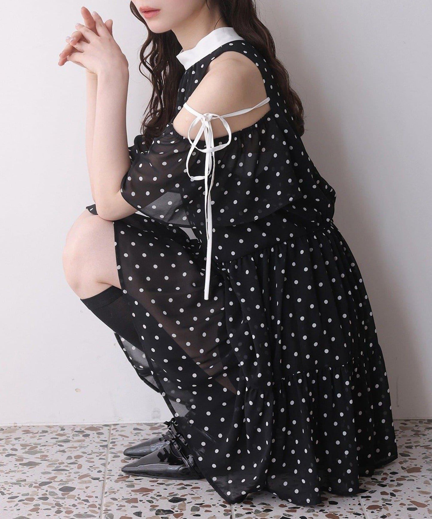 【one after another】美式無袖背心長款上衣