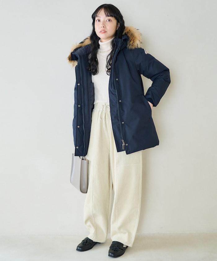 燈芯絨燈籠褲/弧形褲