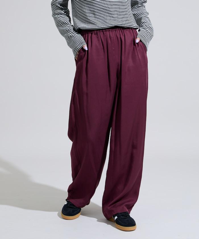 纖維感休閒長褲