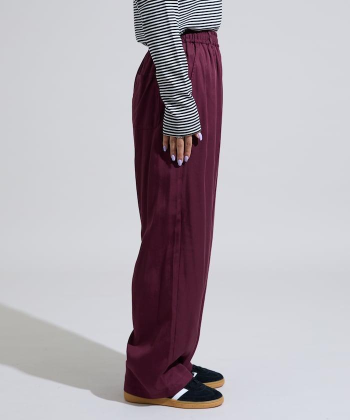 纖維感休閒長褲