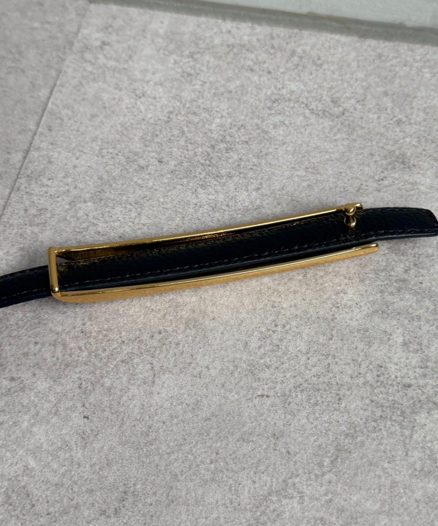 【ATELIER AMBOISE】雙面可用板扣腰帶