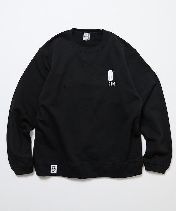 CHUMS×FREAK'S STORE/CHUMS特別款 隨機Booby鳥背部印花圓領衛衣/幽靈圖案