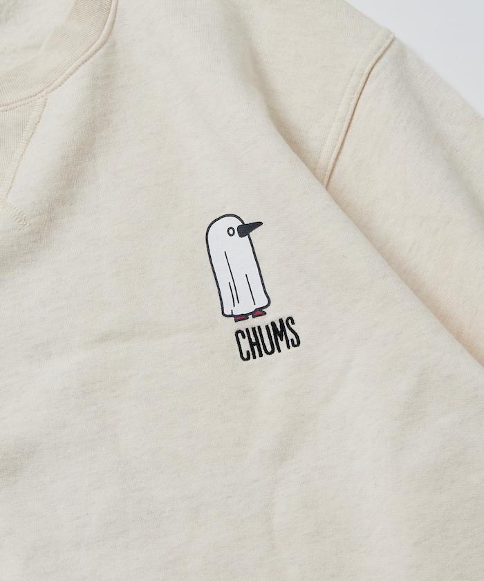 CHUMS×FREAK'S STORE/CHUMS特別款 隨機Booby鳥背部印花圓領衛衣/幽靈圖案