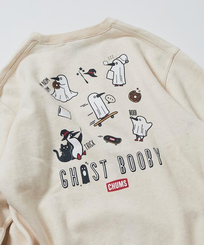CHUMS×FREAK'S STORE/CHUMS特別款 隨機Booby鳥背部印花圓領衛衣/幽靈圖案
