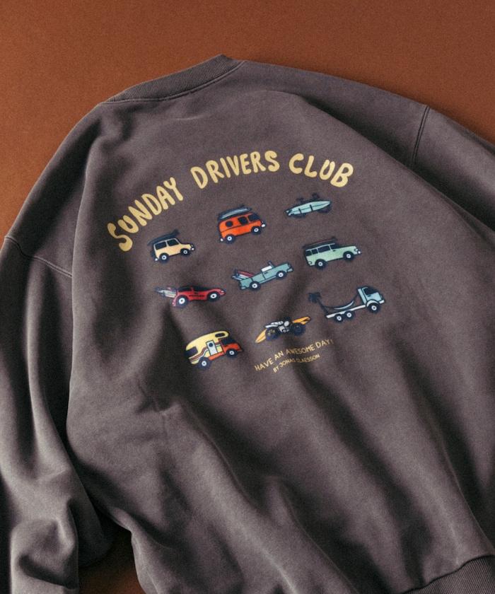 In Side Out Sunday Drivers Club衛衣
