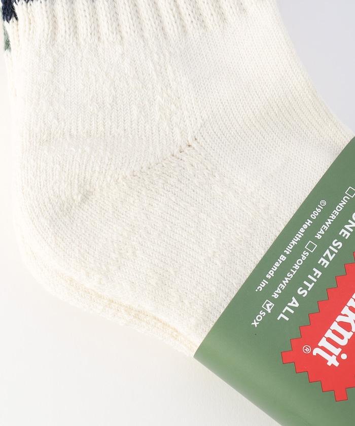 運動風雙條紋四分襪(適合腳長25.0-27.0cm)