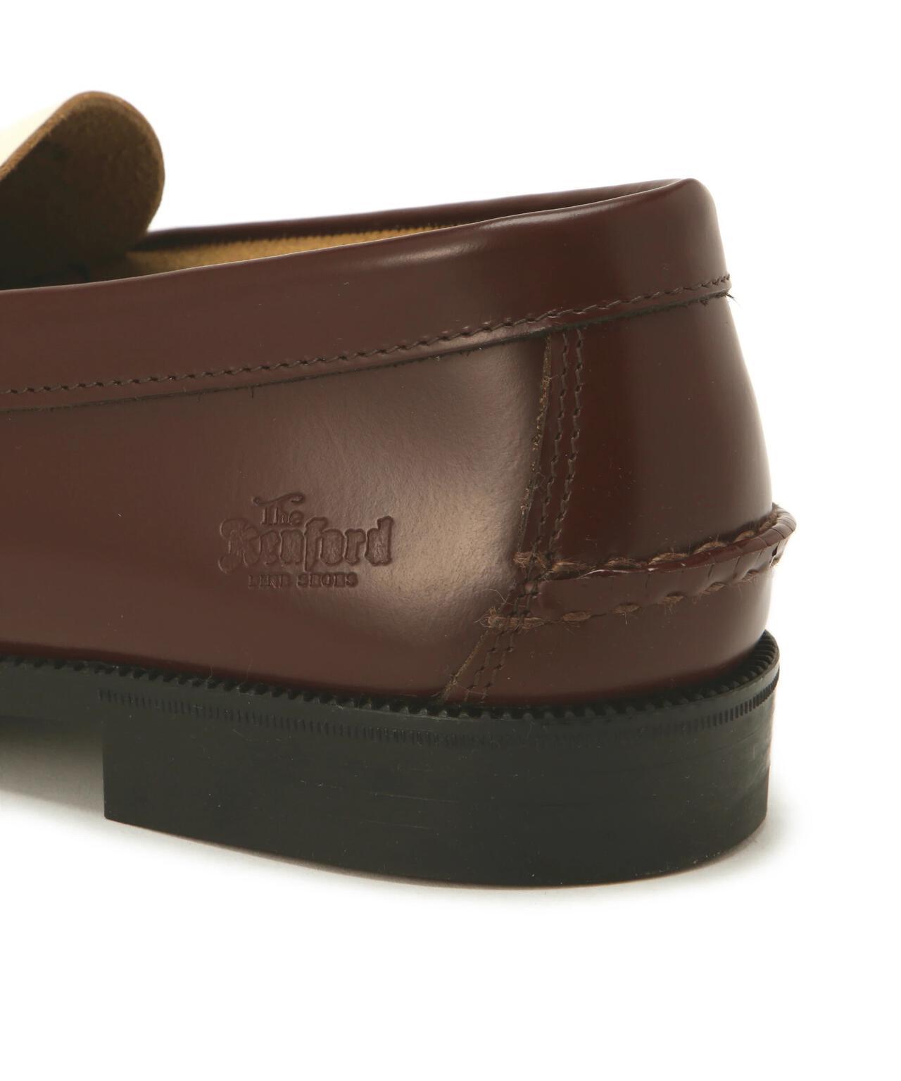 The Kenford Fineshoes 男士拼色樂福鞋 深棕色白色