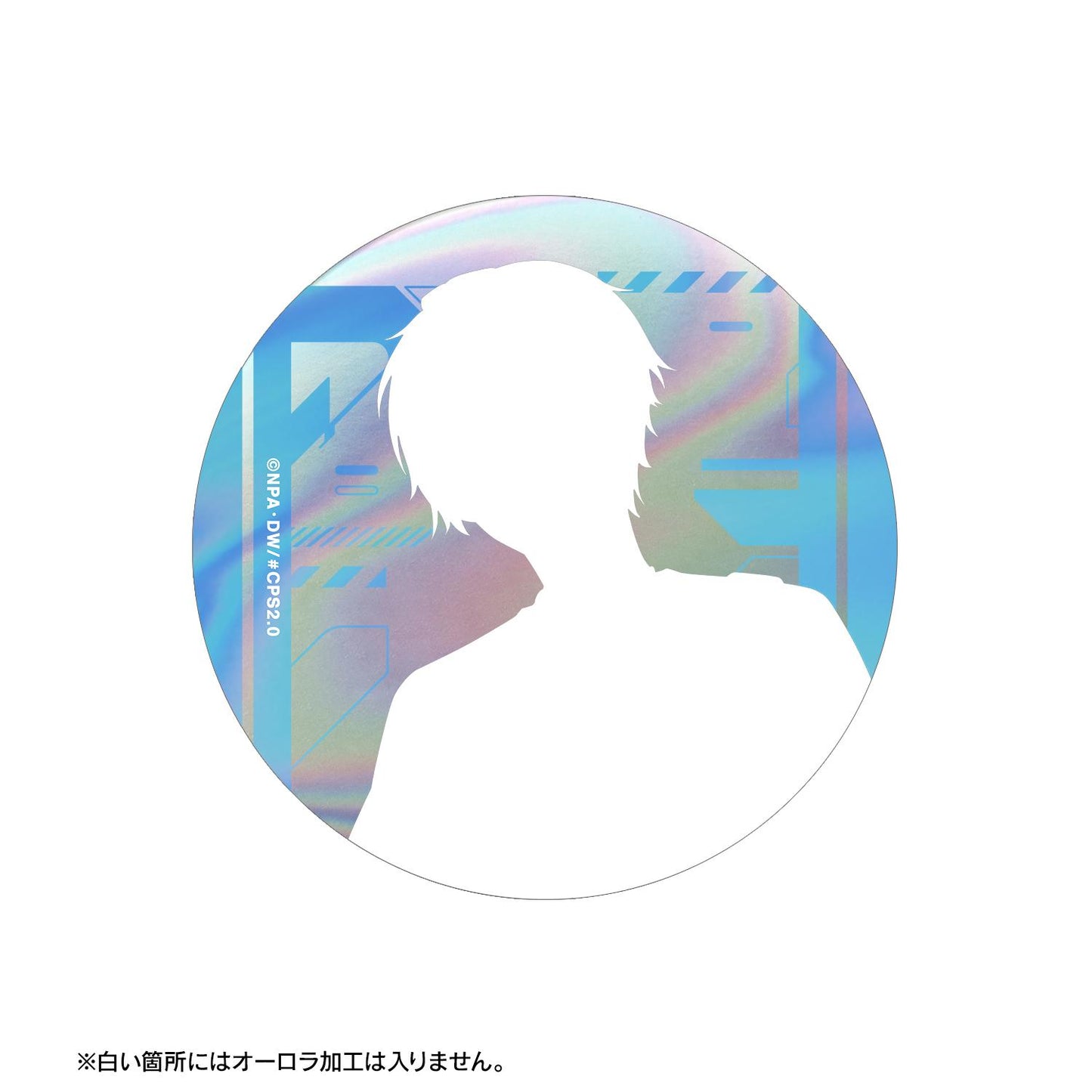 #COMPASS 2.0 戰鬥機理解析系統_新繪 亞當 搖滾樂隊ver. 75mm極光徽章