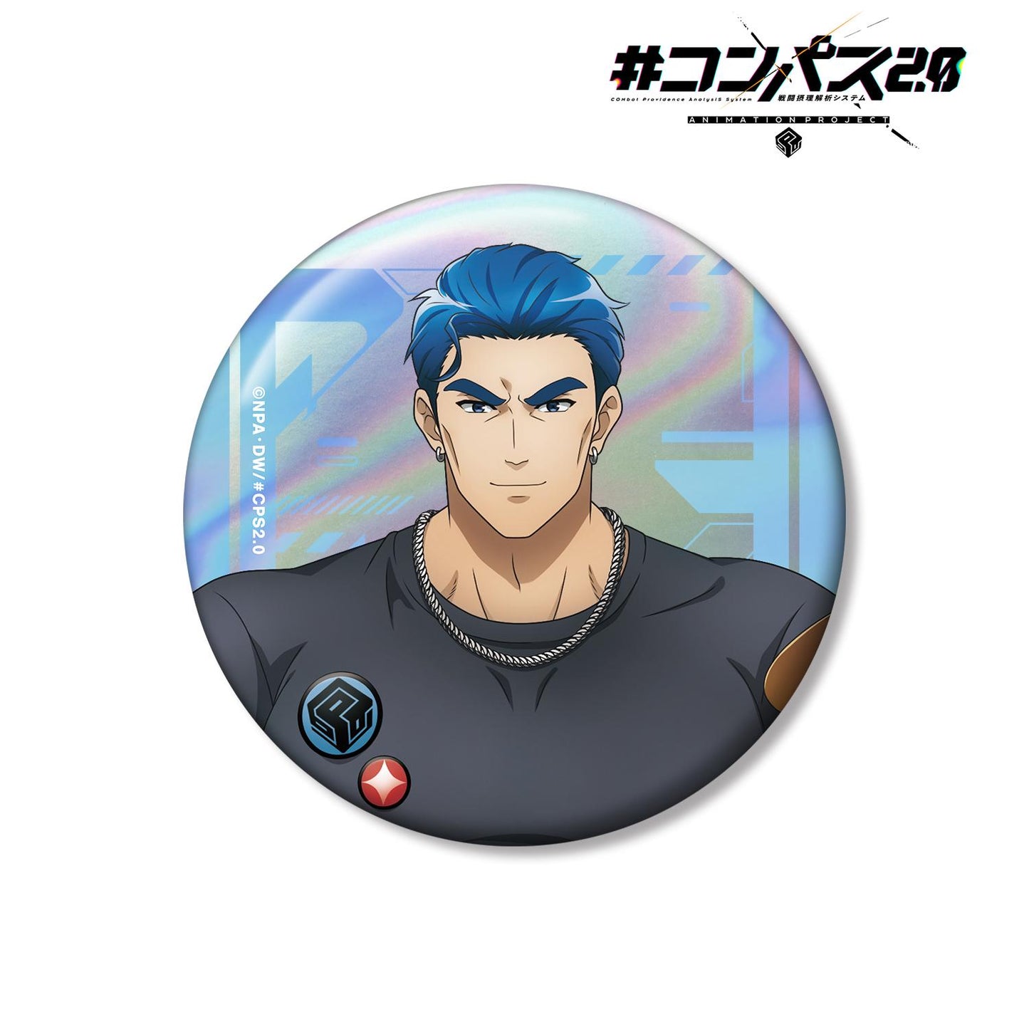 #COMPASS 2.0 戰鬥機理解析系統_新繪製 正義 搖滾樂隊ver. 75mm極光徽章