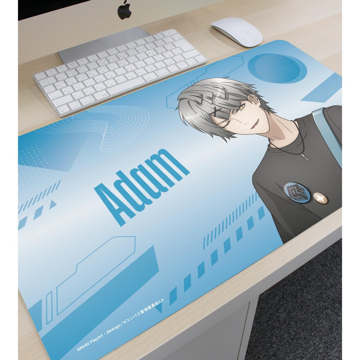 #COMPASS 2.0 戰鬥機理解析系統_新繪 亞當 搖滾樂隊ver. 多功能桌墊