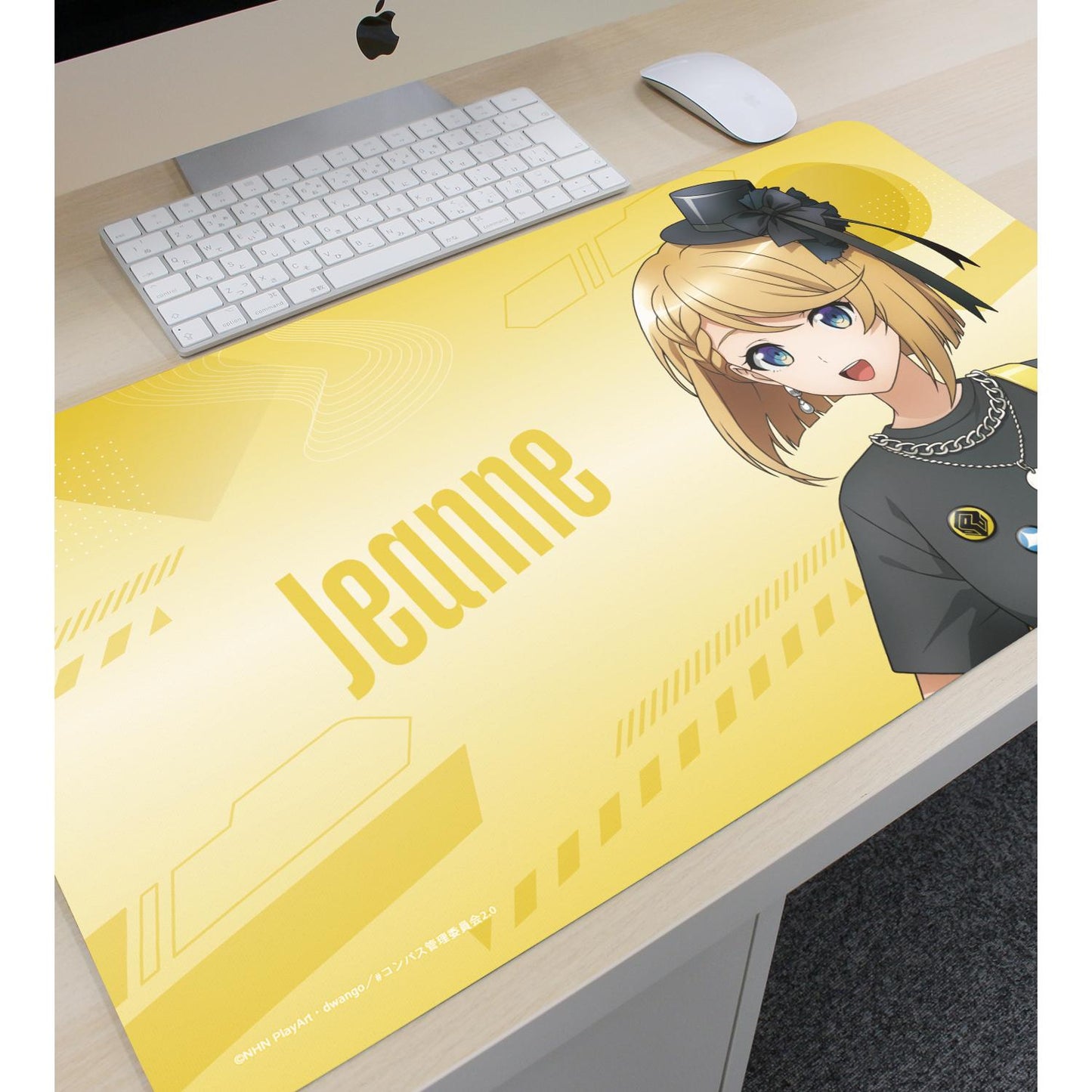 #COMPASS 2.0 戰鬥機理解析系統_新繪 貞德 搖滾樂隊ver. 多功能桌墊