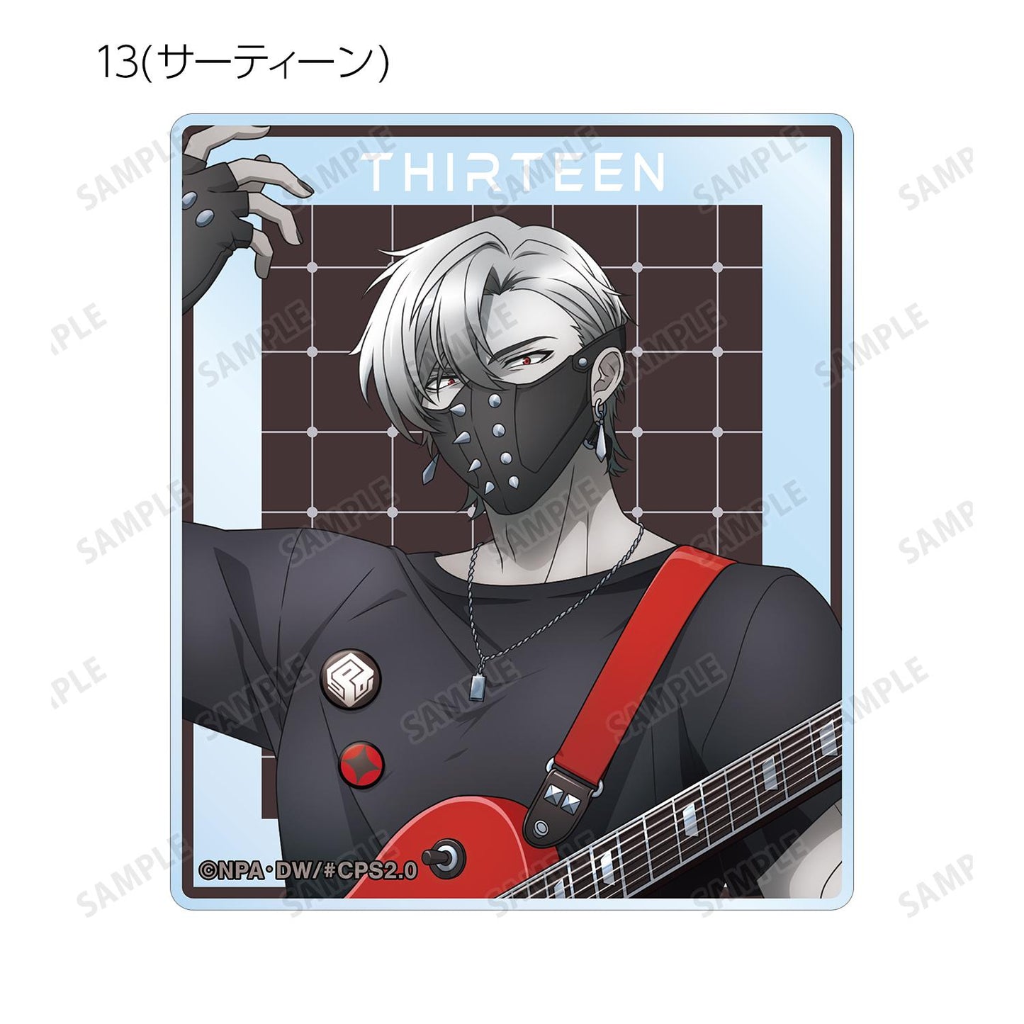 #COMPASS 2.0 戰鬥機理解析系統_新繪插畫 搖滾樂隊ver. 隨機亞克力卡片(單品/全套BOX)【BOX/10包入】