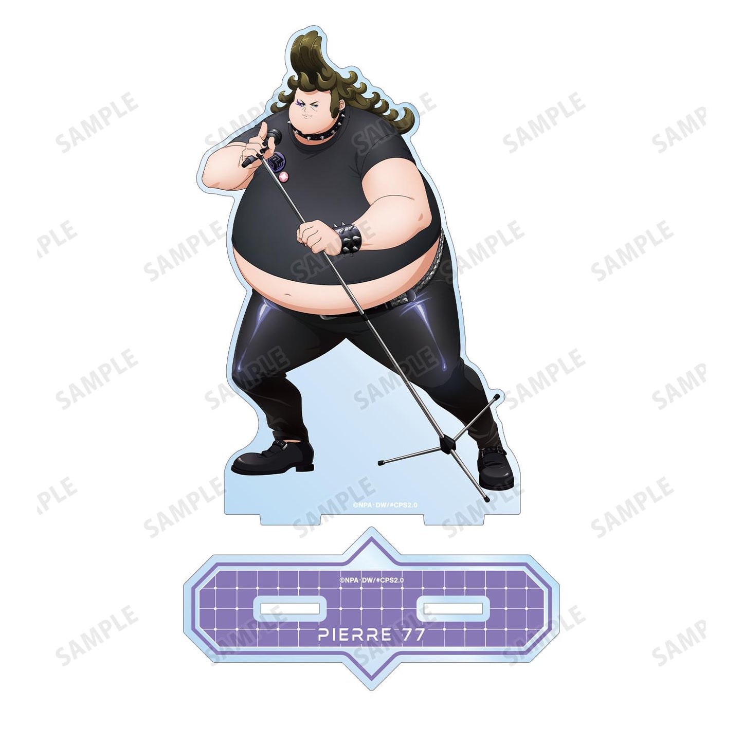 #COMPASS 2.0 戰鬥機理解析系統_新繪 皮埃爾77世 搖滾樂隊ver. 大號亞克力立牌