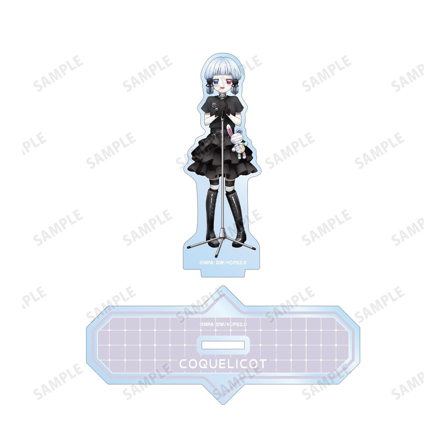 #COMPASS 2.0 戰鬥機理解析系統_新繪插畫 可可莉可 搖滾樂隊ver. 大號亞克力立牌