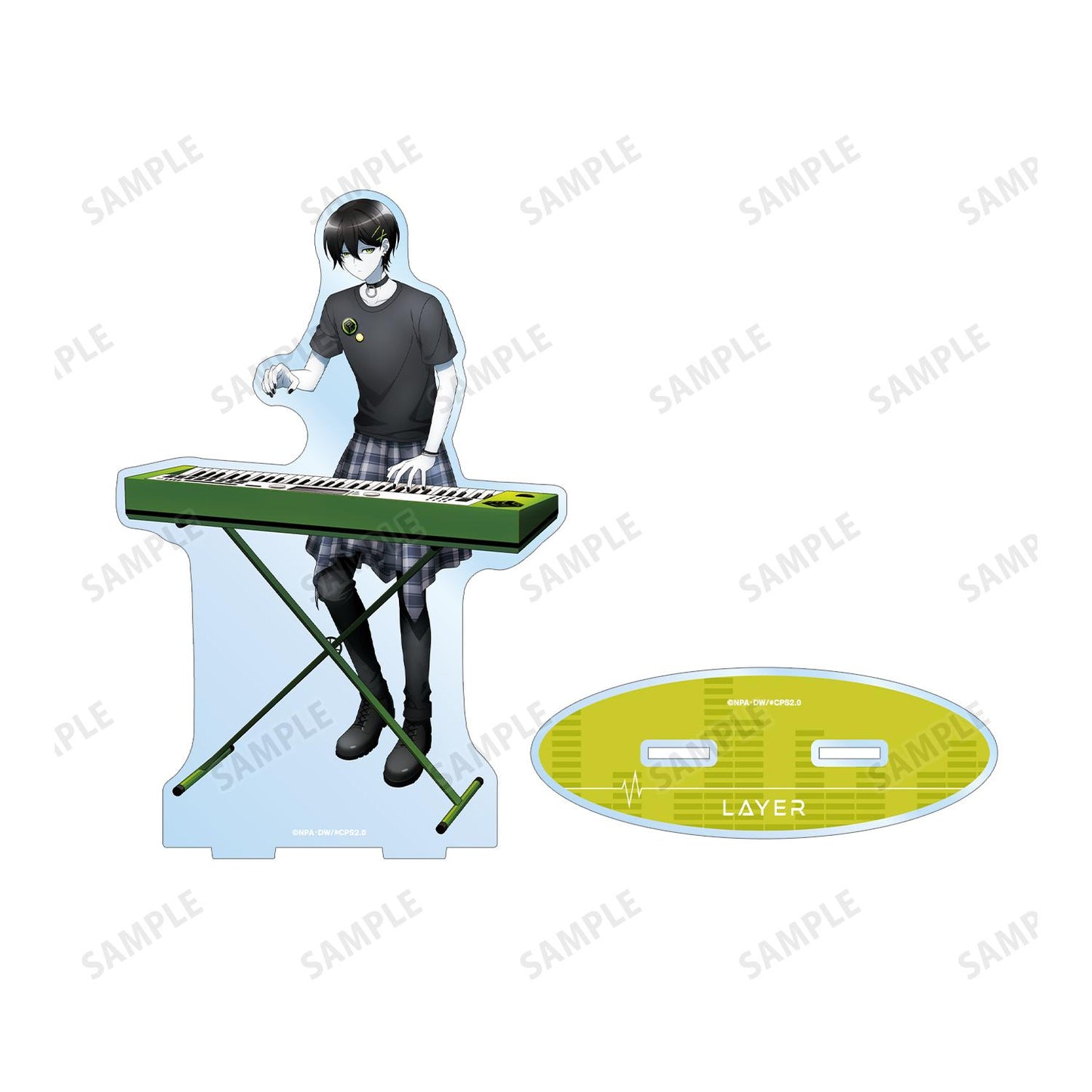 #COMPASS 2.0 戰鬥摹理解析系統_新繪 零夜 搖滾樂隊ver. 超大亞克力立牌