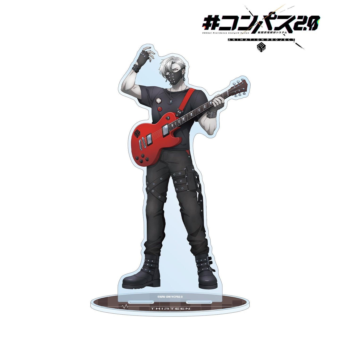 #COMPASS 2.0 戰鬥機理解析系統_新繪 13(薩汀)搖滾樂隊ver. 特大亞克力立牌