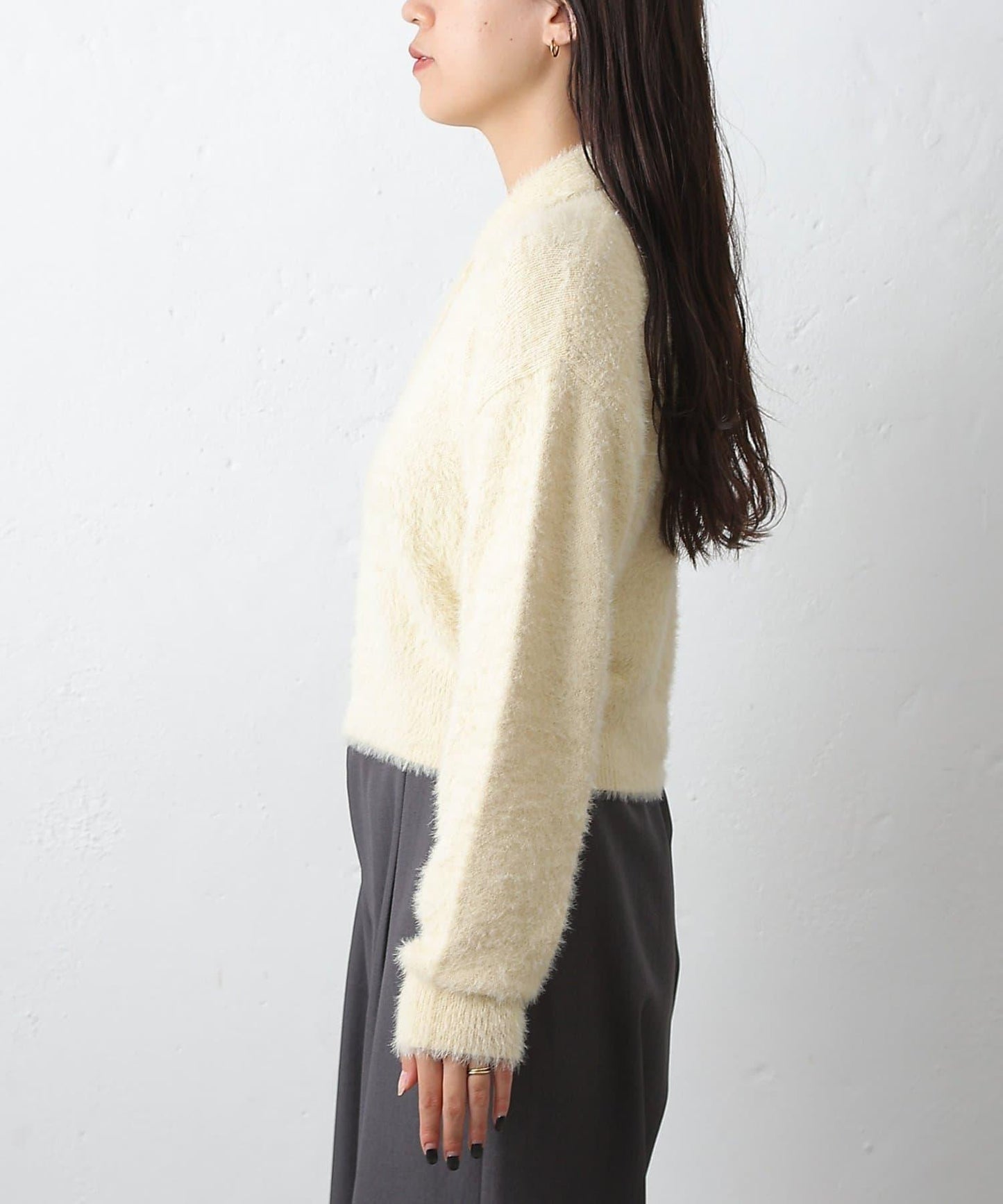 【PIKO企畫/】長絨毛針織POLO衫