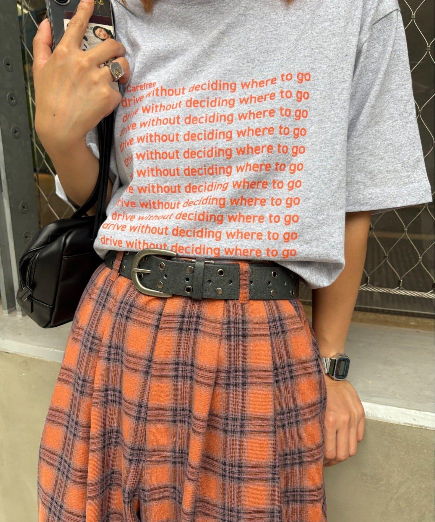 【UNISEX】鉚釘腰帶